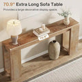 70.9 - Inch Console Sofa Table for Living Room, Entryway, and Hallway