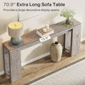 70.9 - Inch Console Sofa Table for Living Room, Entryway, and Hallway