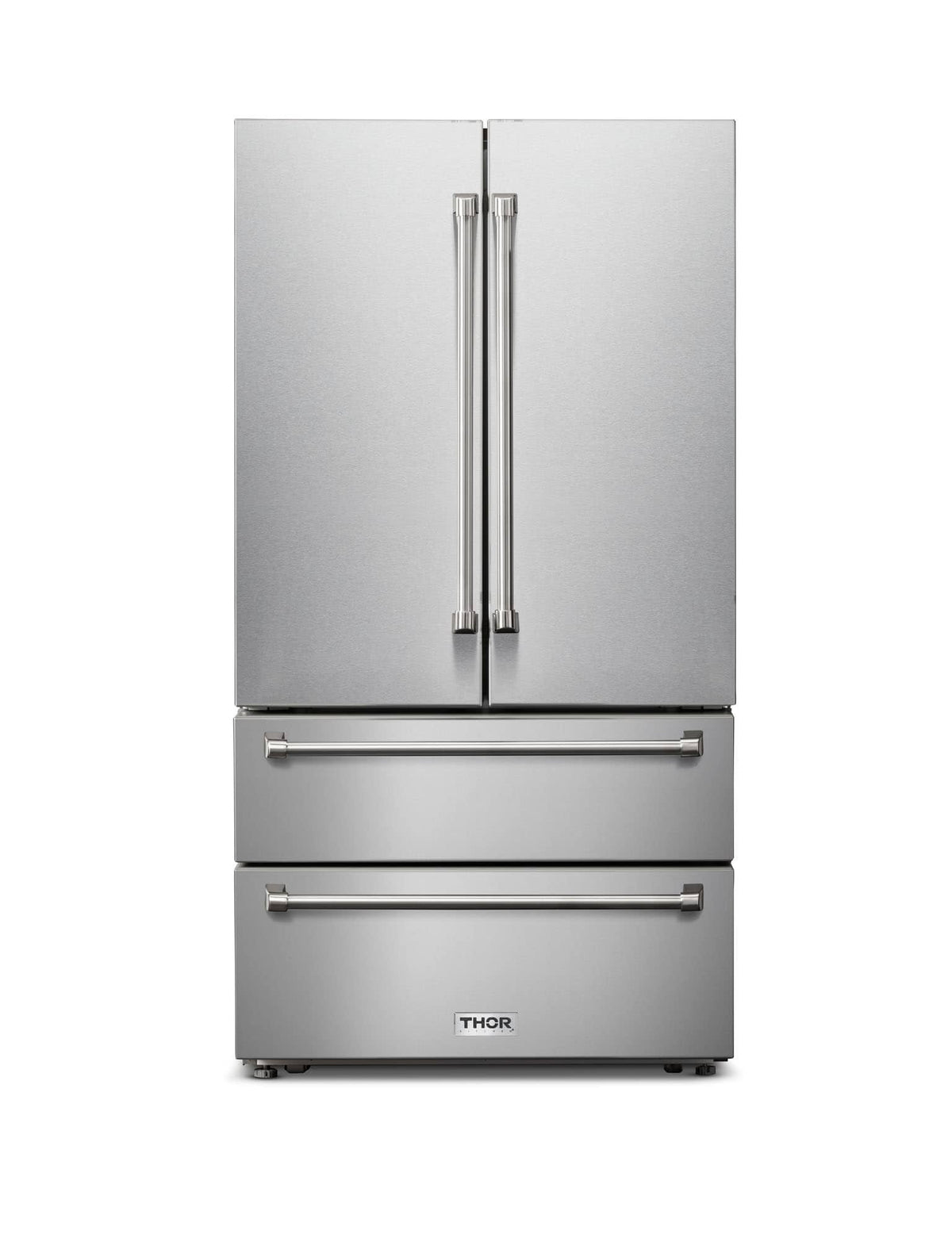 Thor Kitchen 36" Professional French Door Refrigerator Stainless Steel, TRF3602