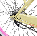 26" Margaritaville Women'S 3-Speed Cruiser Bike, Yellow