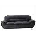 3 Piece Living Room Sofa Set with Upholstered Seating and Modern Design