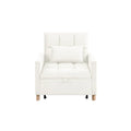 Versatile Sleeper Chair with Removable Pillow