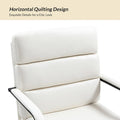 Joseph Contemporary Faux Leather Task Chair with Tilt Lock and Center Tilt by HULALA HOME