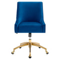 Discern Velvet Performance Office Chair
