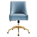 Discern Velvet Performance Office Chair