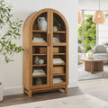 Better Homes & Gardens Juliet Arch Accent Cabinet, Black Finish