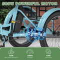 ABORON 3.0 Fat Tire Electric Trike for Senior Foldable E - Bike, 500W Motorized Tricycle Adult 20" Folding 3 Wheel Electric Commute Bike Trike W/48V